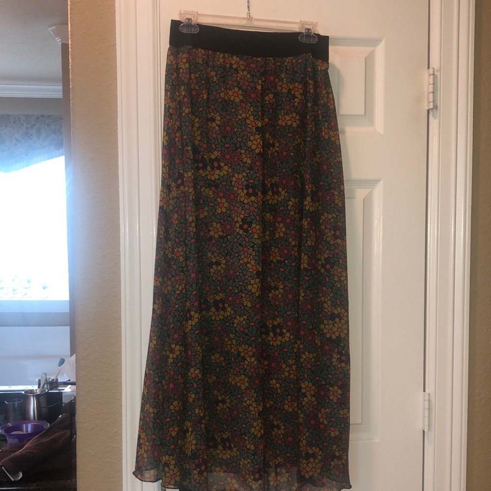 LuLaRoe maxi skirt